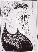 Aubrey Beardsley The Peacock Sirt oil painting picture wholesale